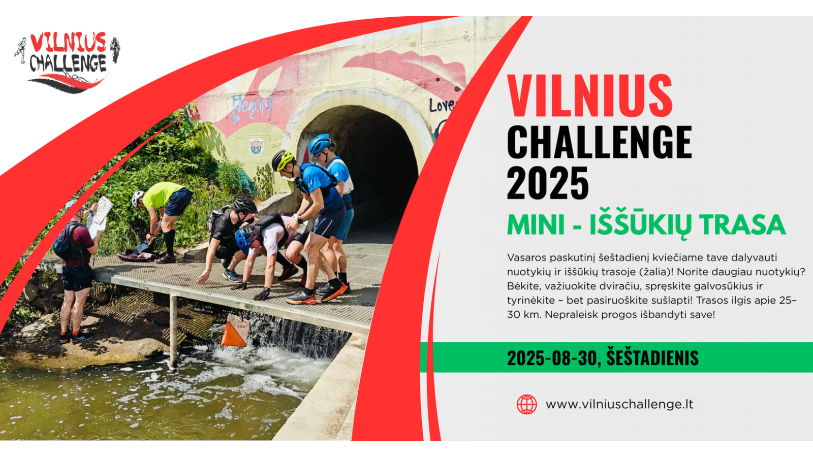 Vilnius Challenge 2025, MINI 2025-08-30 Iššūkių trasa